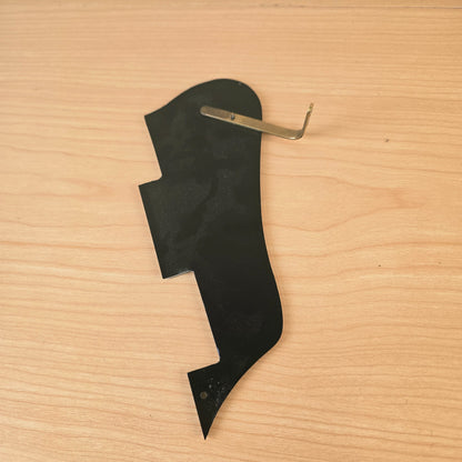 Golpeador para guitarra Ibanez Artist Archtop de 12 cuerdas con soporte de montaje - multicapa negro
