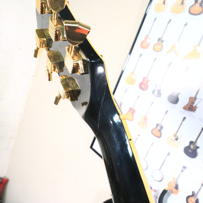 1973 Gibson Les Paul Custom Ebony Black Beauty *Headstock Repair*