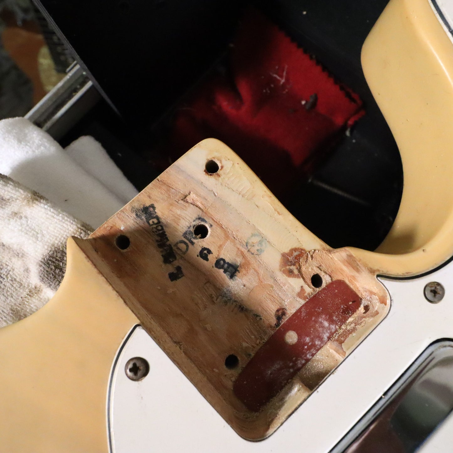 Vintage 1973 Fender Telecaster Electric Guitar Blonde Finish Maple