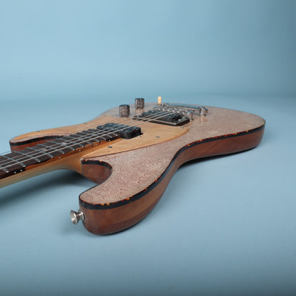 Wanderkauven Custom Shop White Paisley Electric Guitar