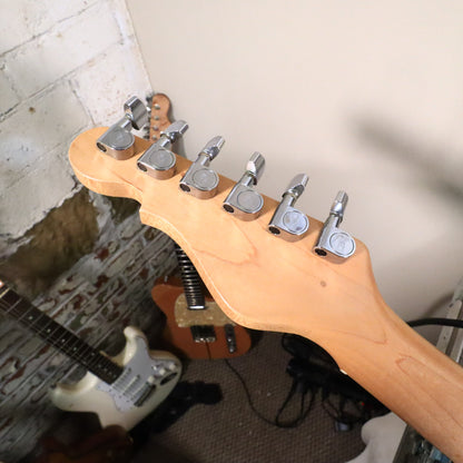 1992 G&L USA ASAT Classic Transparent Red Maple Neck