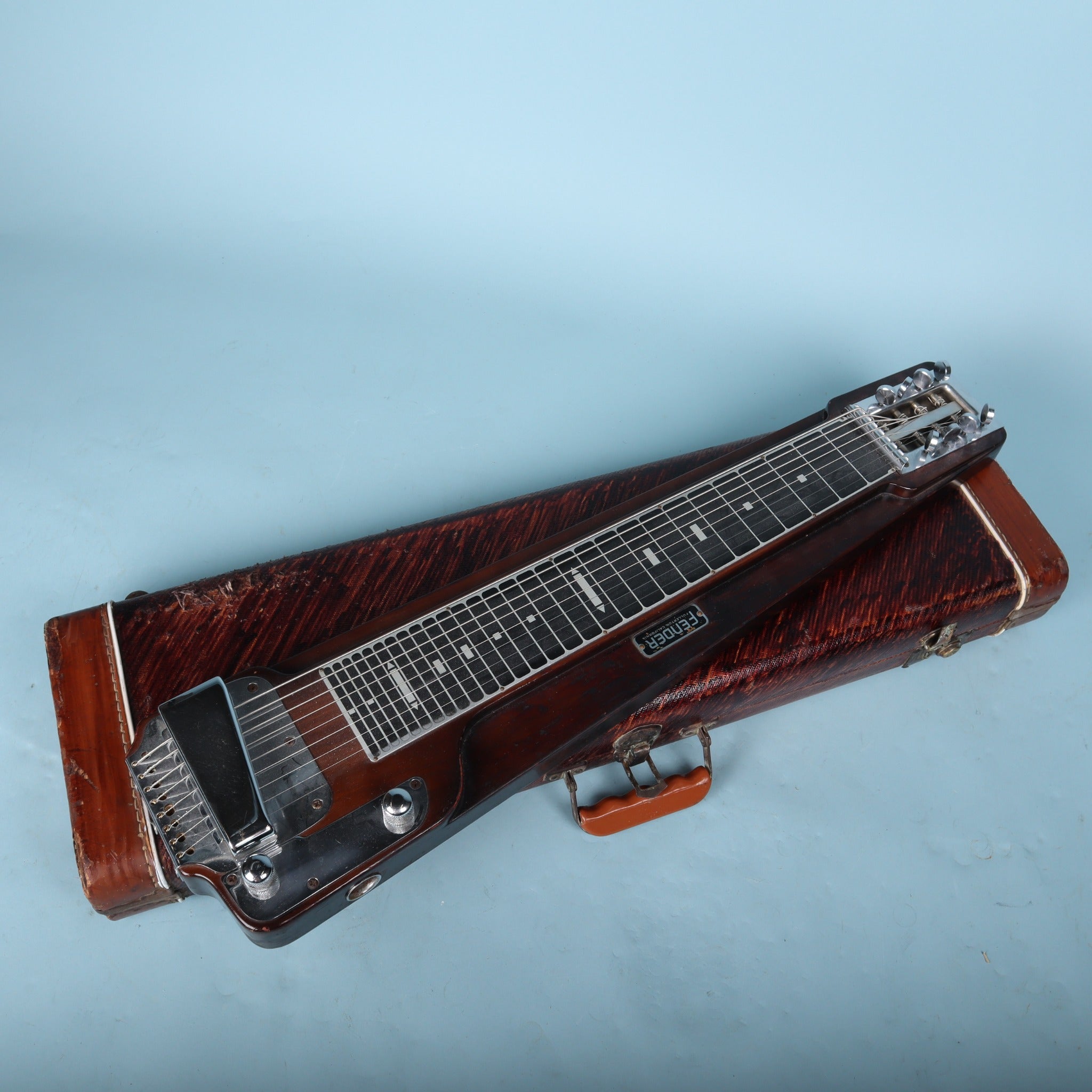 Vintage Fender Deluxe 8 Lap Steel Guitar with Case – GuitarFinds