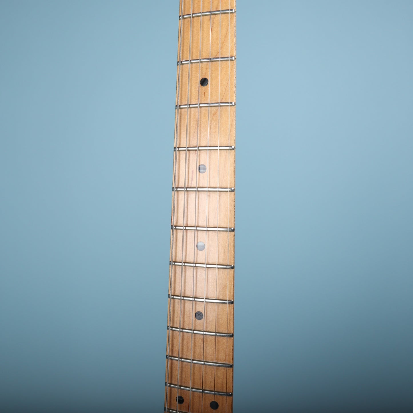 1992 G&L USA ASAT Classic Transparent Red Maple Neck