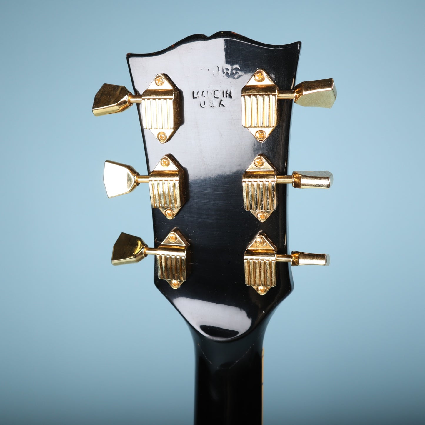 1973 Gibson Les Paul Custom Ebony Black Beauty *Headstock Repair*