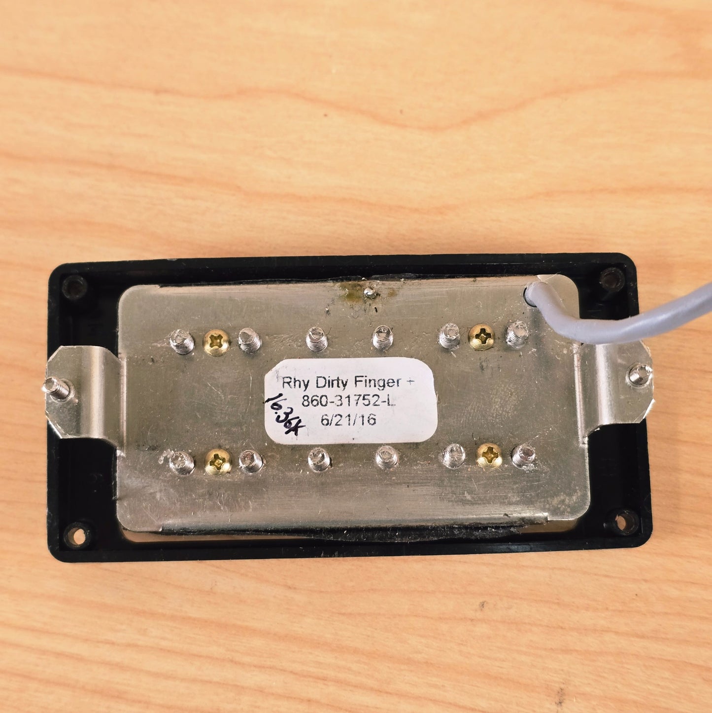 2016 Gibson Dirty Fingers + Humbucker Pickup with Ring 4 Conductor