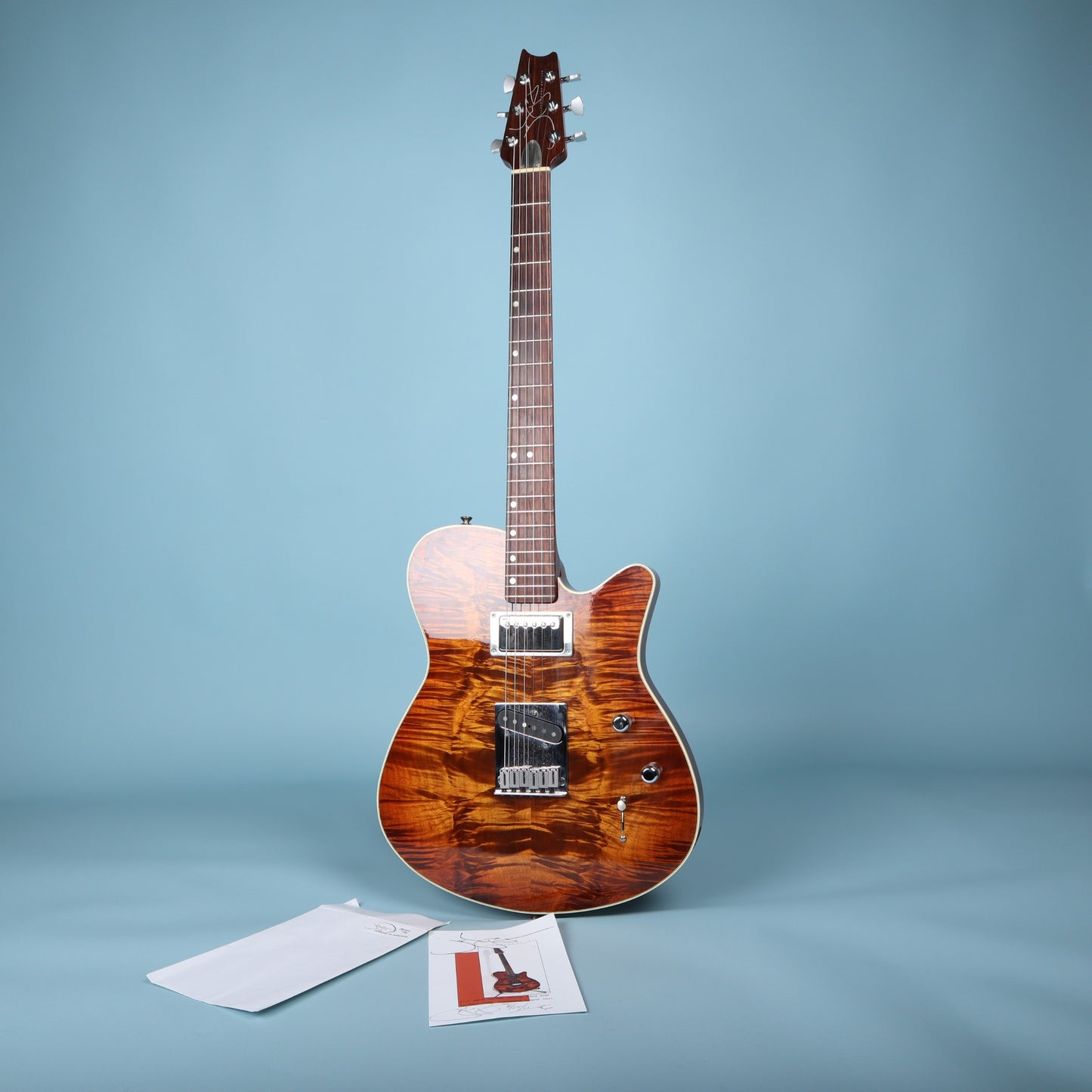 2011 John Page P-1 Custom Electric Guitar Mahogany Neck