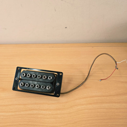 ビンテージ 1980年代製 Gotoh ハムバッカー ピックアップ ラージポールピース インベーダータイプ ブラック