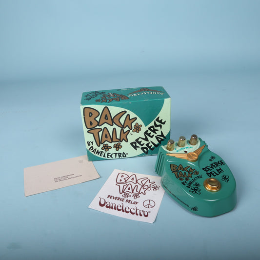 Pedal Danelectro Back Talk Reverse Delay con caja original