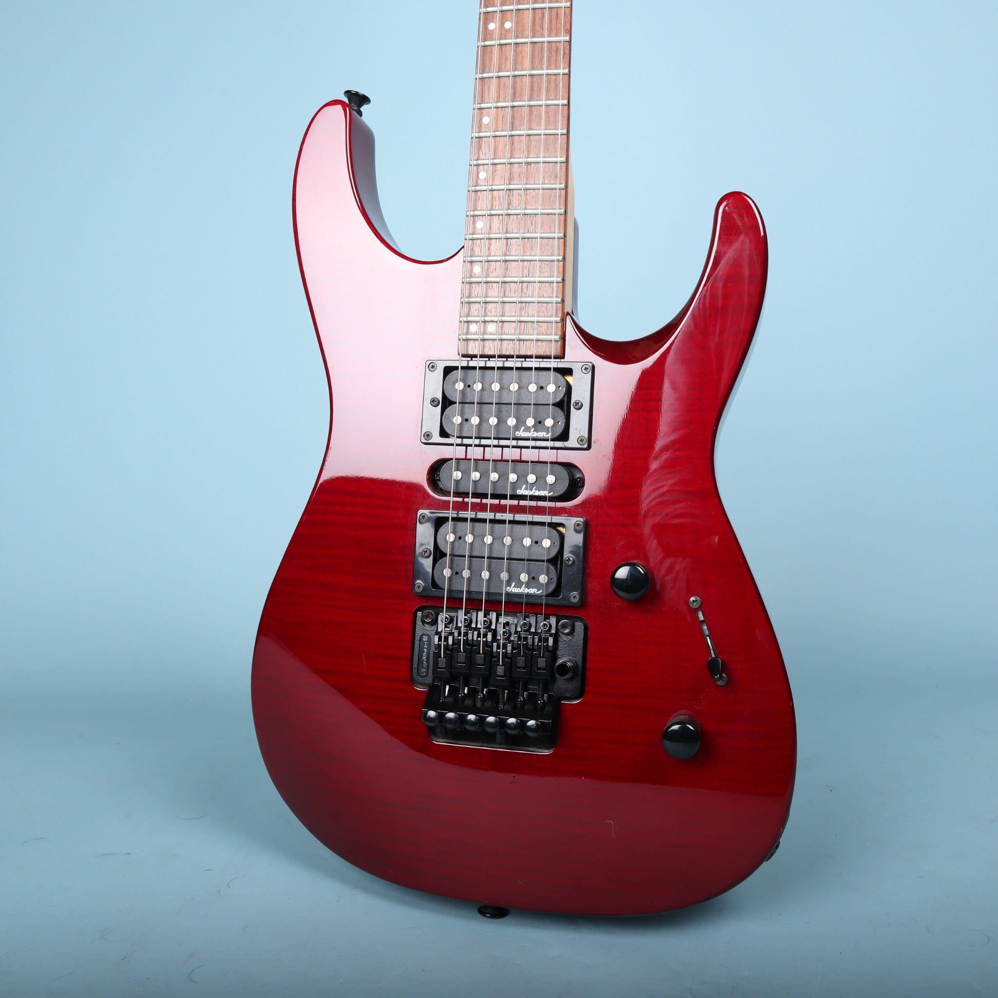 1996 Jackson Performer PS-4 HSH Electric Guitar - Trans Red