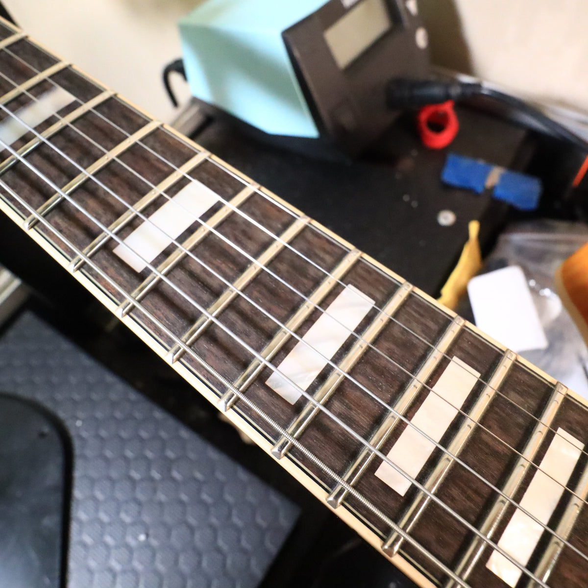 D'Angelico Premier Mini DC Semi-Hollow Electric Guitar Sunburst