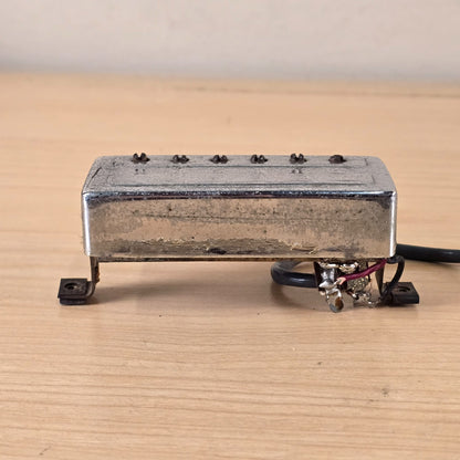 1970's Vintage Guild Anti-Hum LB-1 Little Bucker Bridge Pickup Chrome