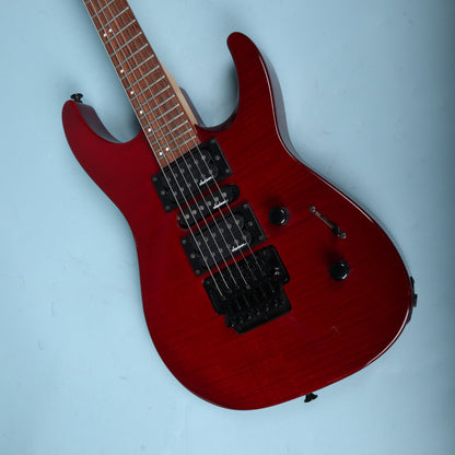 1996 Jackson Performer PS-4 HSH Electric Guitar Trans Red