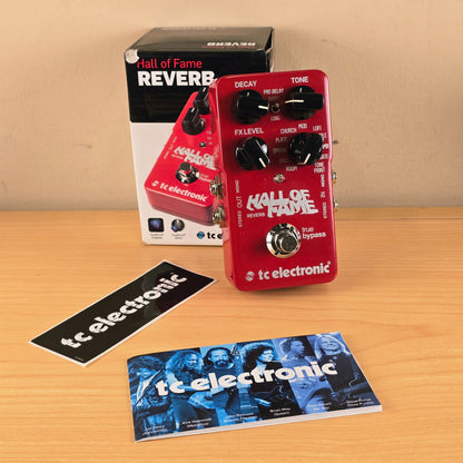 TC Electronic Hall of Fame Reverb Pedal with Original Box