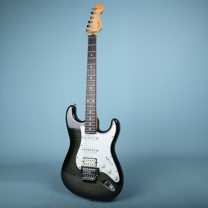 1993 Fender MIJ Stratocaster HSS Floyd Rose Blackburst