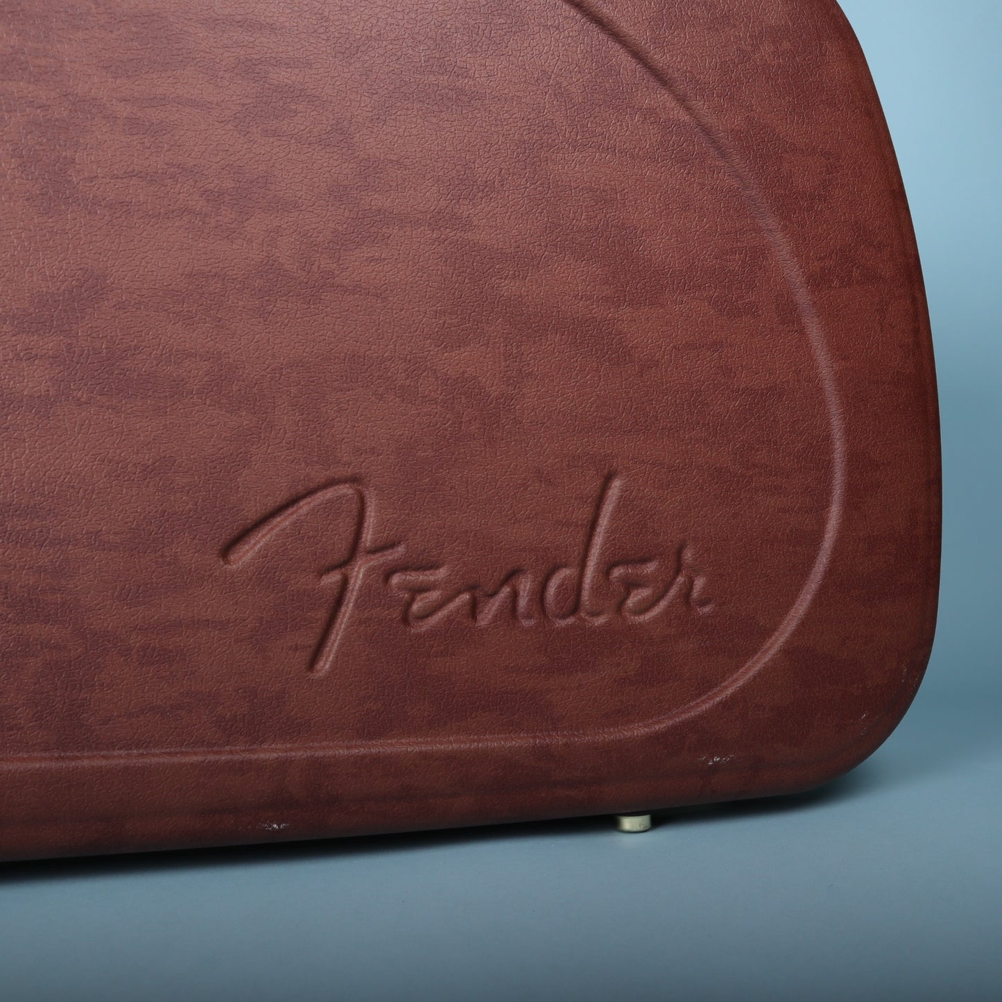 Fender Eyeglass Case Wood Case for Jazzmaster & Jaguar Brown Orange