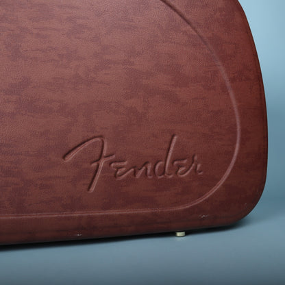 Fender Eyeglass Case Wood Case for Jazzmaster & Jaguar Brown Orange