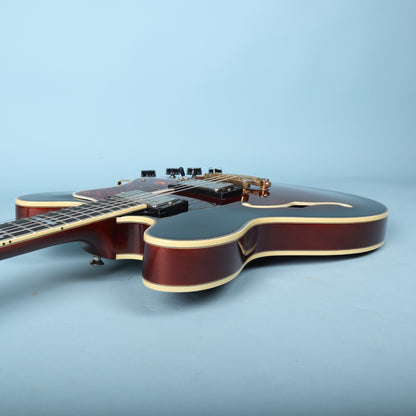 Side view of upper body bout