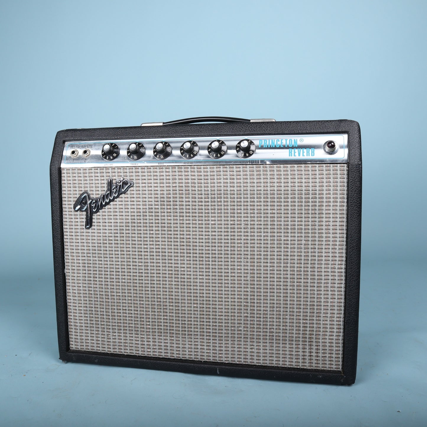 1976 Fender Princeton Reverb Silverface Tube Combo Amplifier ***Just Serviced***