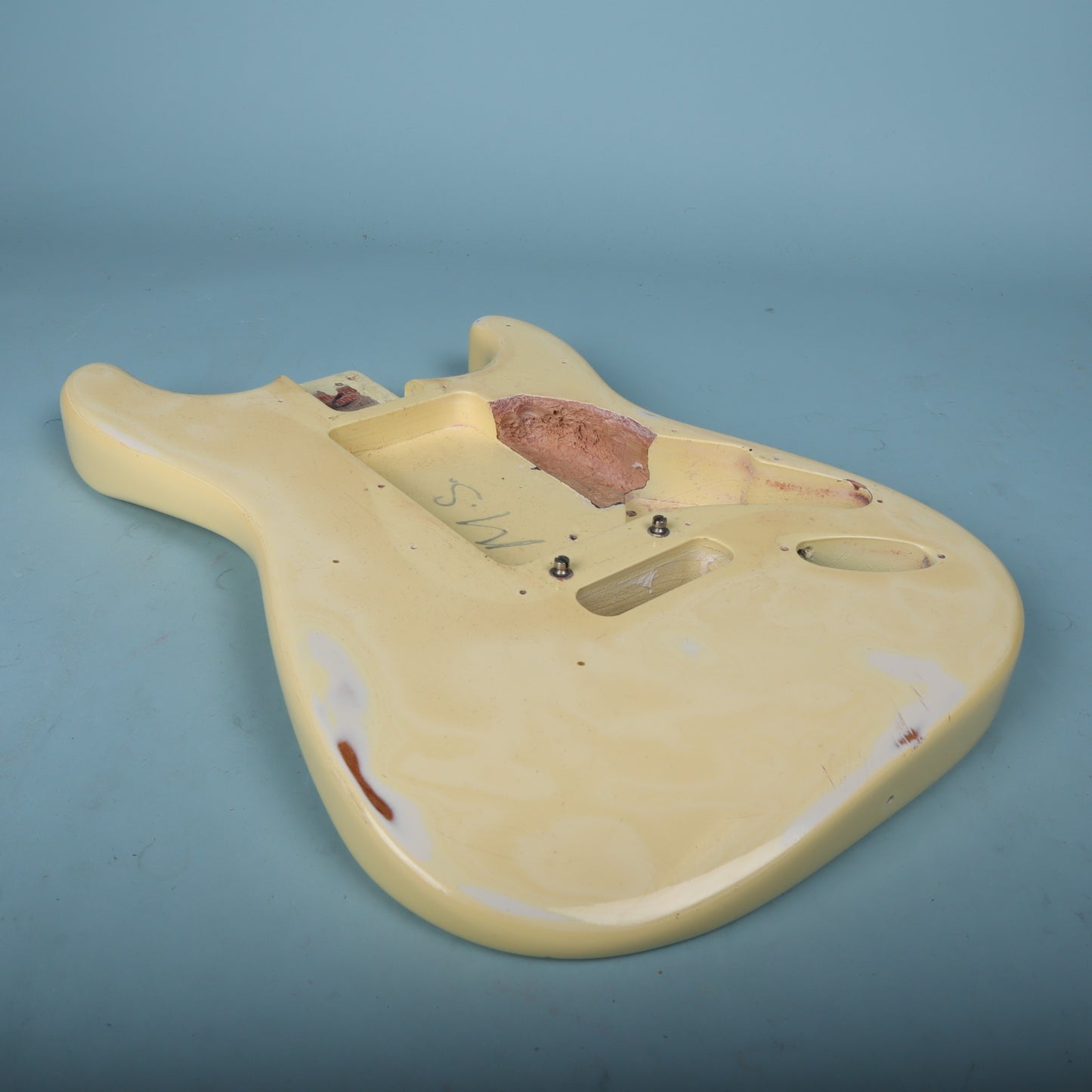 1994 Fender USA Stratocaster Guitar Body Vintage White