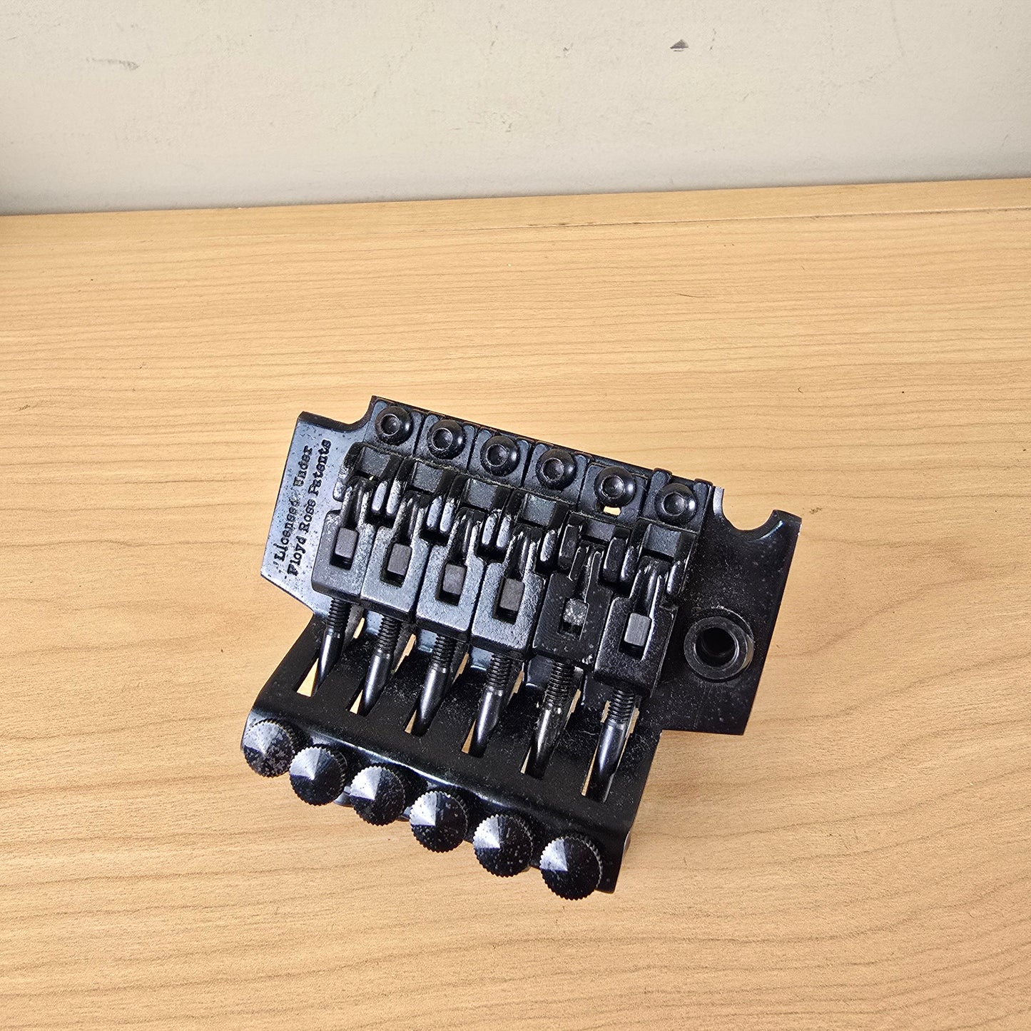 Licensed Floyd Rose Tremolo Bridge Japan Vibrato Black Locking Fender System 1