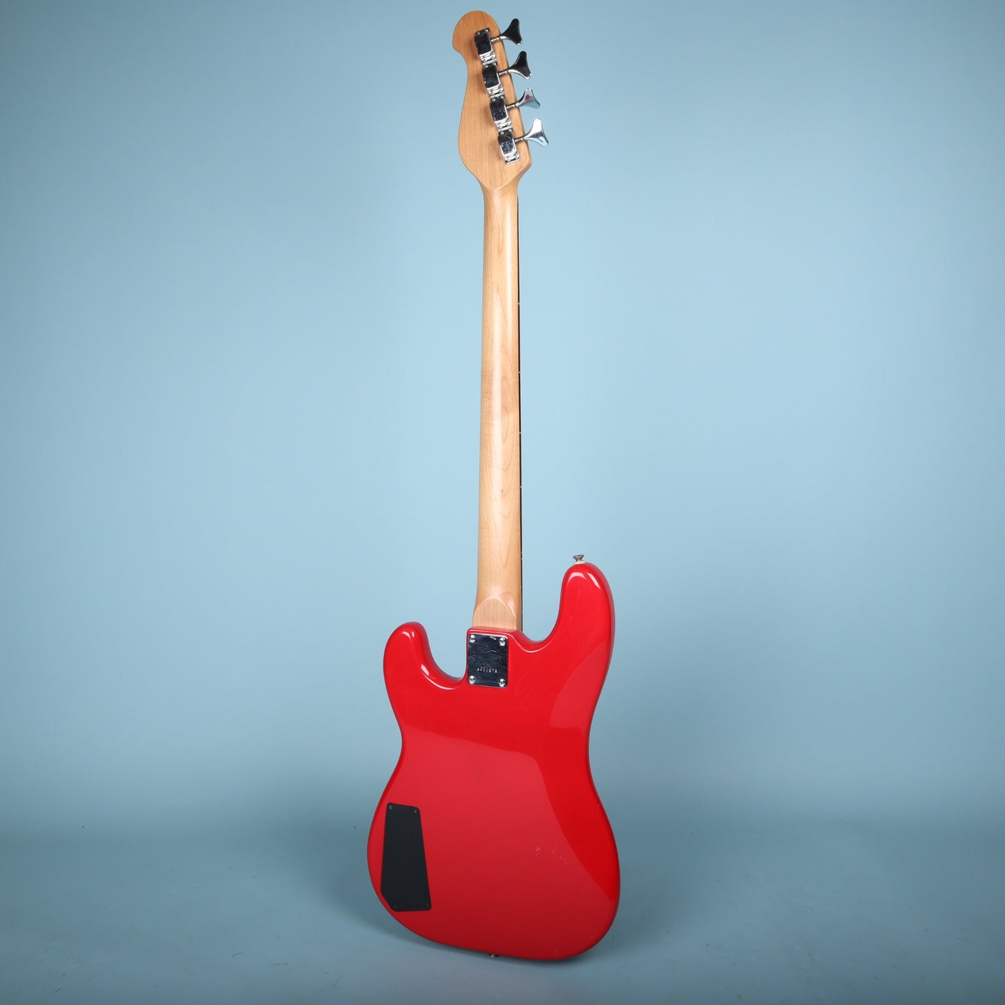 Memphis Precision Style Electric Bass Guitar Red Maple Neck