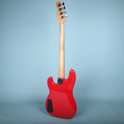 Memphis Precision Style Electric Bass Guitar Red Maple Neck