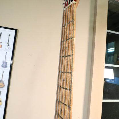 Pedulla Rapture 5-String Bass Guitar Red Sunburst