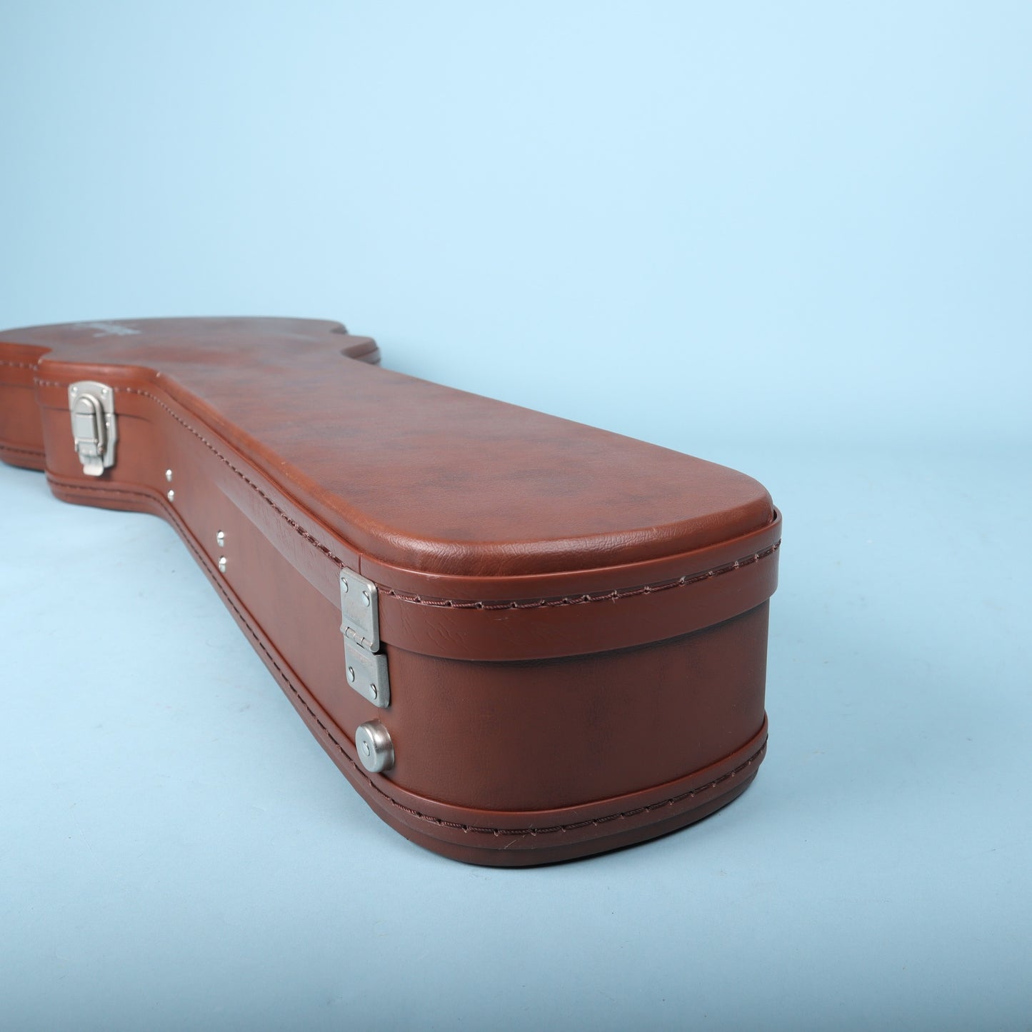 Epiphone Les Paul Hardshell Guitar Case Brown with Pink Interior