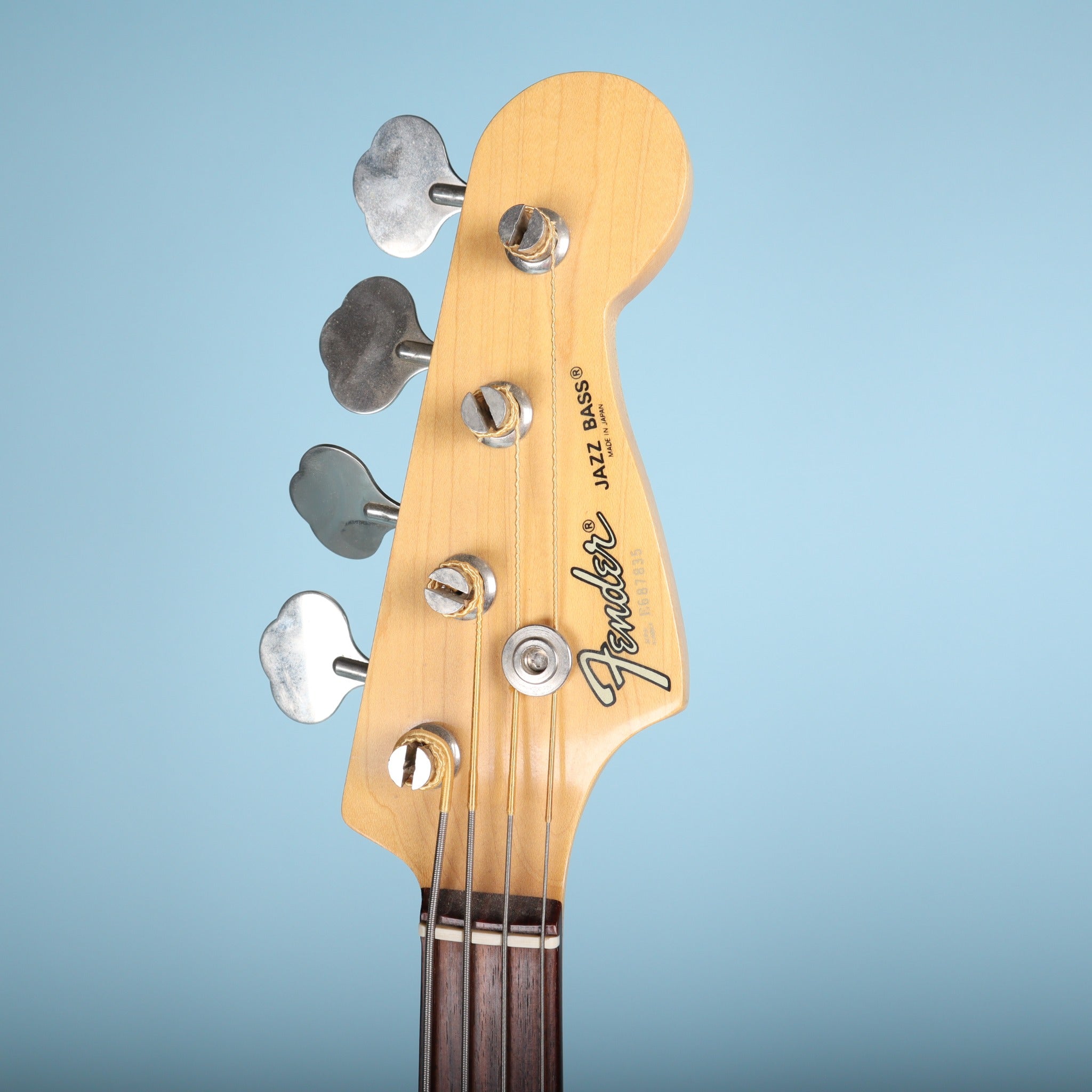 1986 Fender Jazz Bass MIJ - Black - Rosewood Fretboard – GuitarFinds