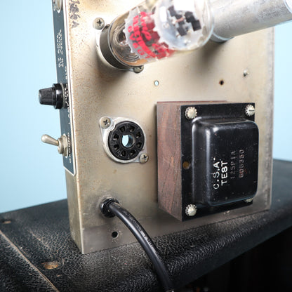 1964 Vintage Fender Princeton 6G2 Tuxedo Tube Combo Amp