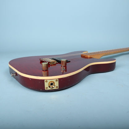 1980s LTD V Single Humbucker Electric Guitar Red Made in Japan