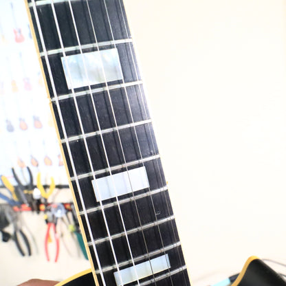 1973 Gibson Les Paul Custom Ebony Black Beauty *Headstock Repair*