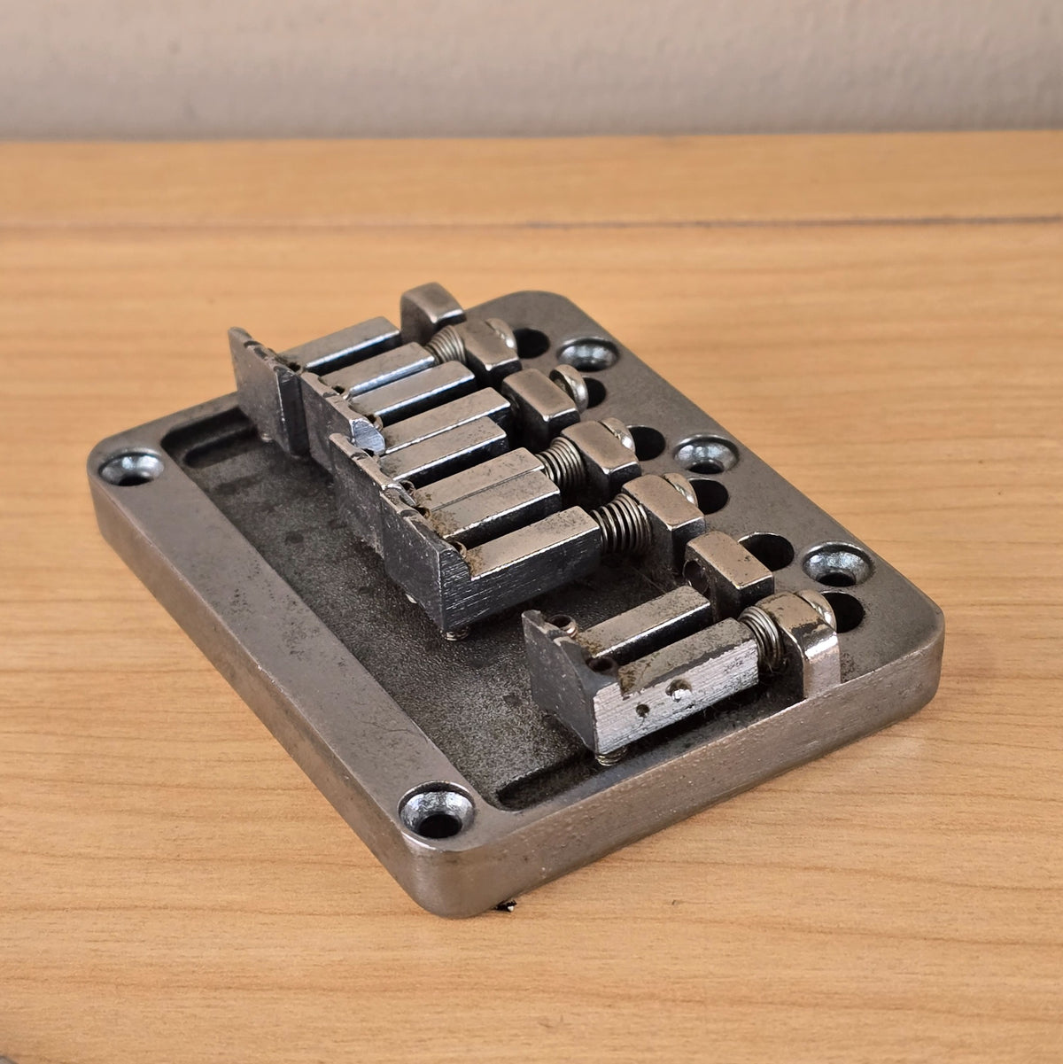 1980 Aria Pro II Hardtail Guitar Bridge Made in Japan