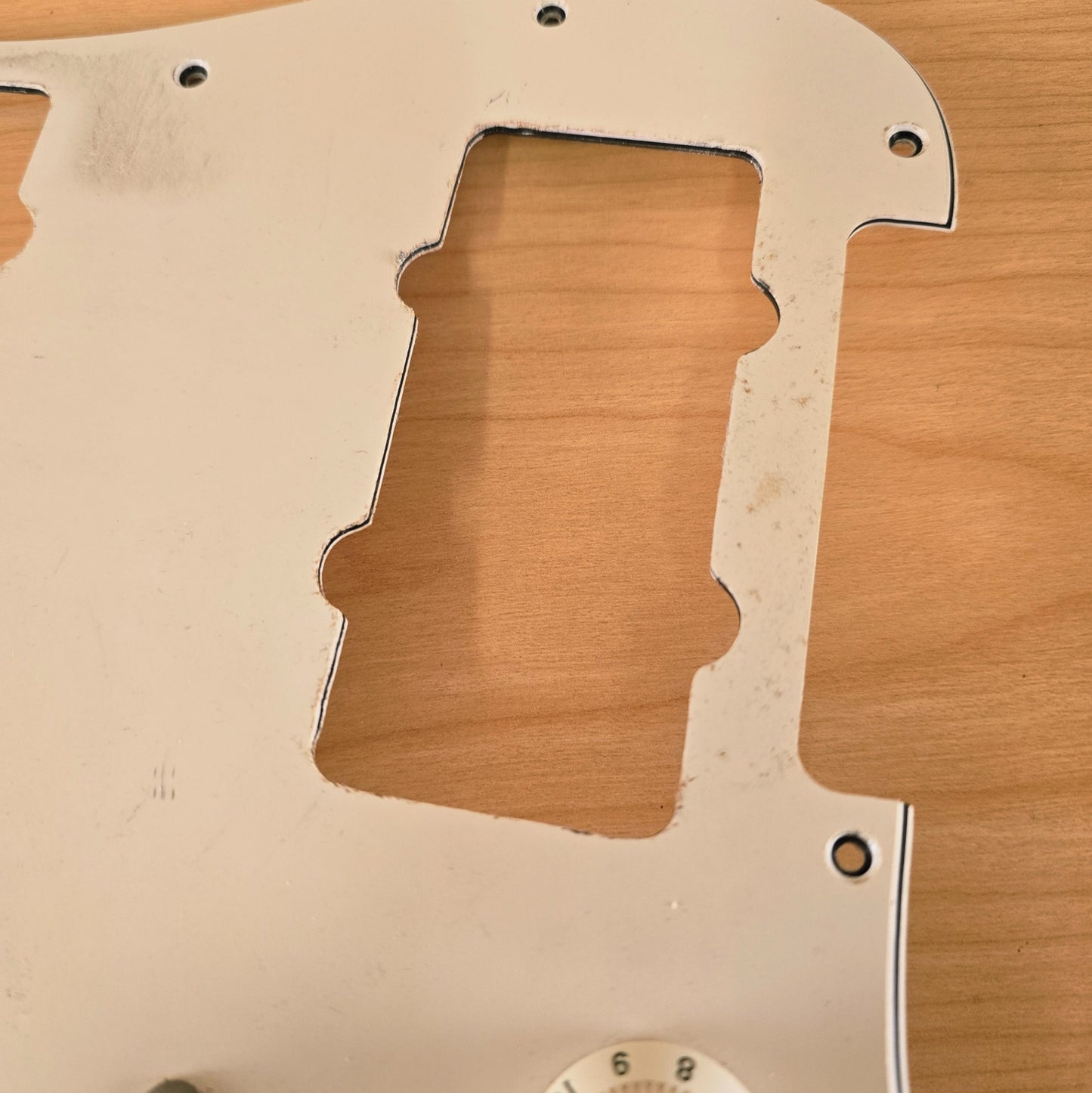 Chandler USA Left-Handed Custom Pickguard with Jazzmaster Pickup Route