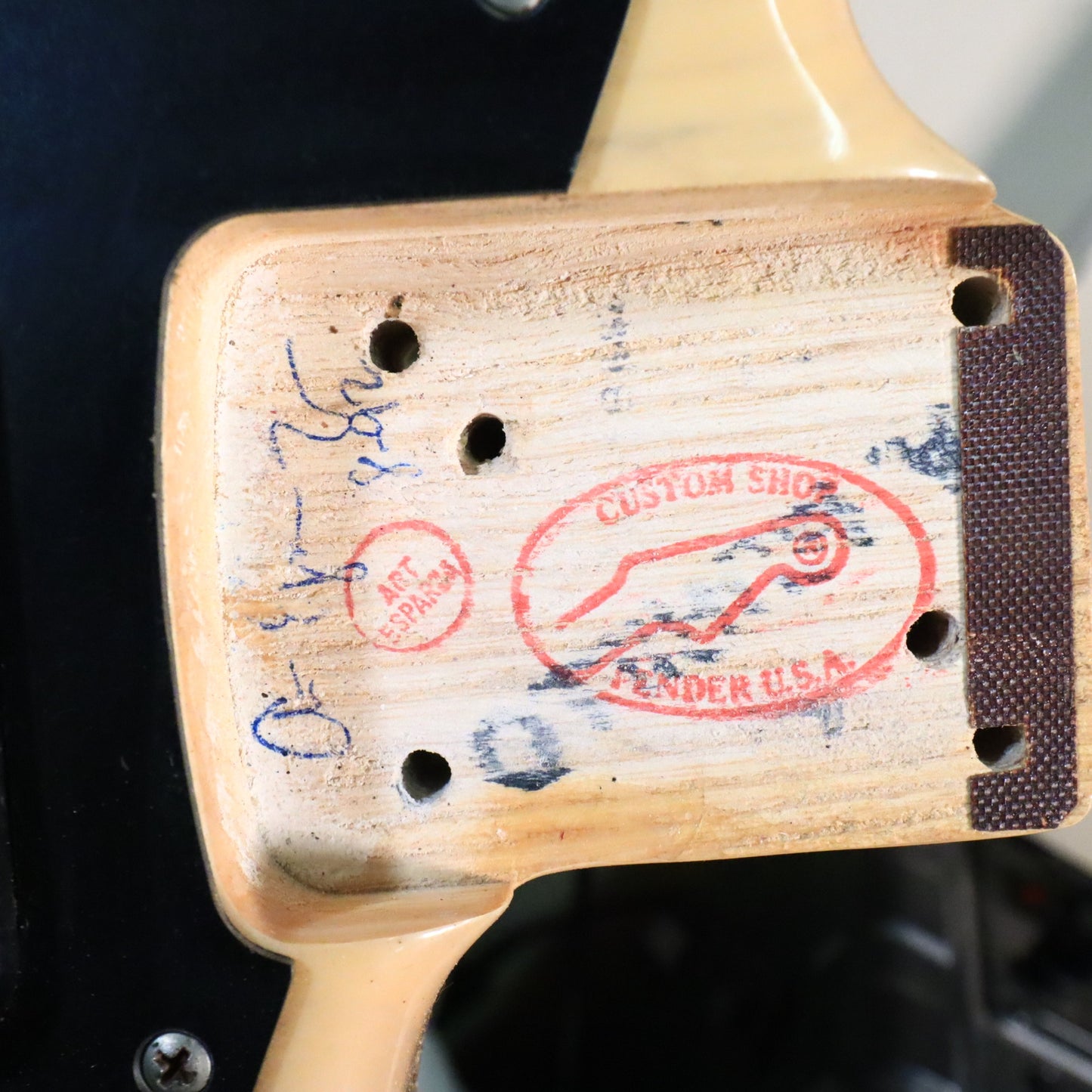 1992 Fender Custom Shop Masterbuilt Art Esparza Stratocaster Natural