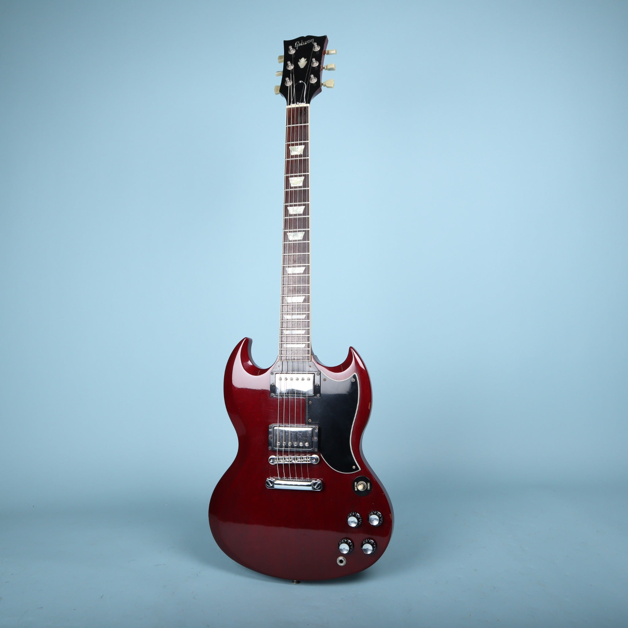 Gibson SG Standard 1990 Cherry Electric Guitar – GuitarFinds Gibson SG Standard 1990 Cherry Electric Guitar – GuitarFinds