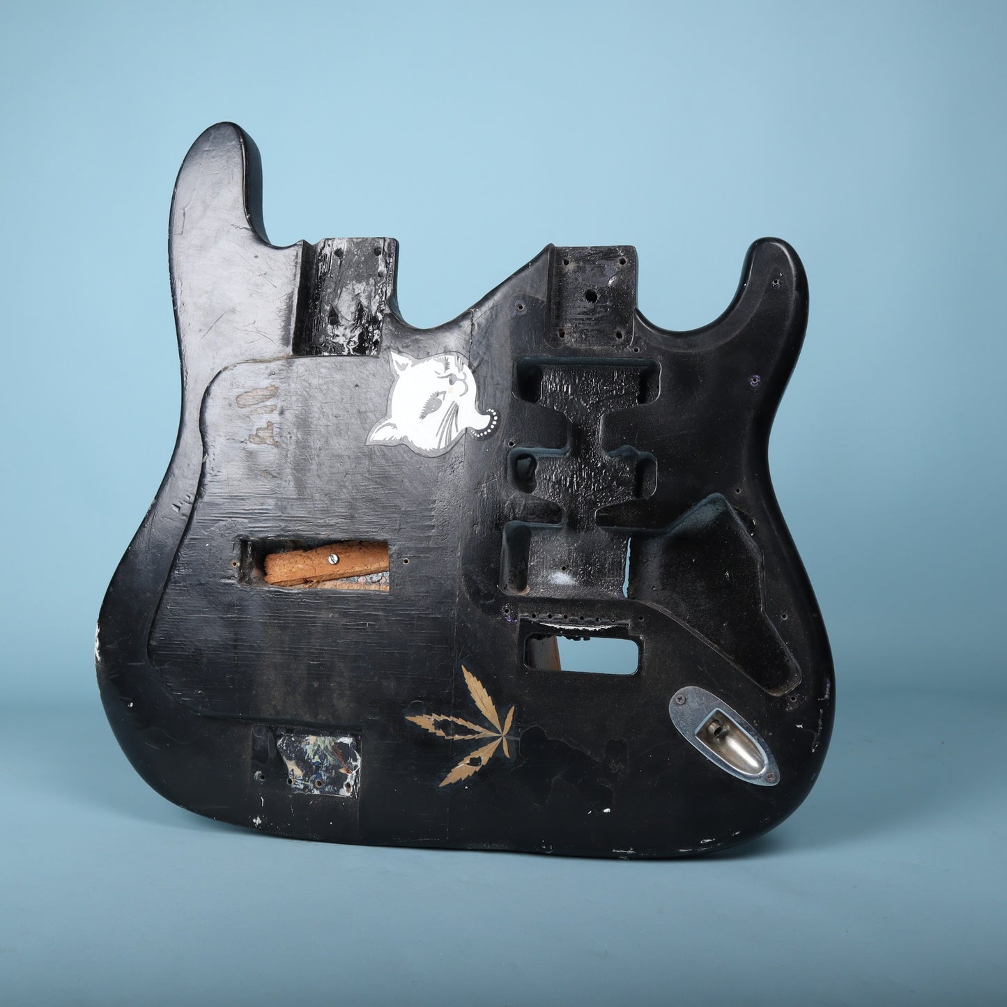 Vintage Home-Build Double Neck Electric Guitar Body