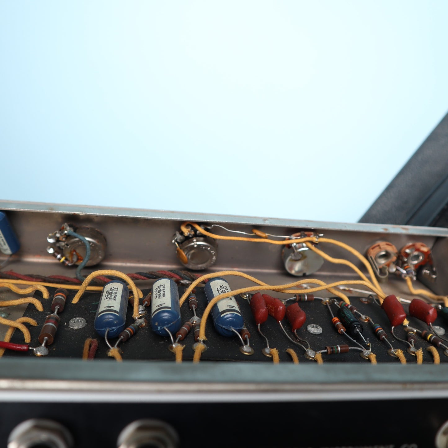 1964 Vintage Fender Princeton 6G2 Tuxedo Tube Combo Amp