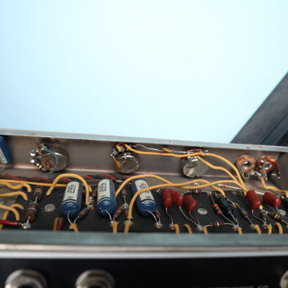 1964 Vintage Fender Princeton 6G2 Tuxedo Tube Combo Amp