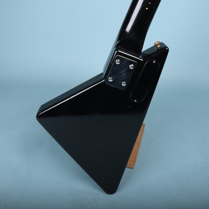 1980's Silver Street Cobra Electric Guitar Black Triangle