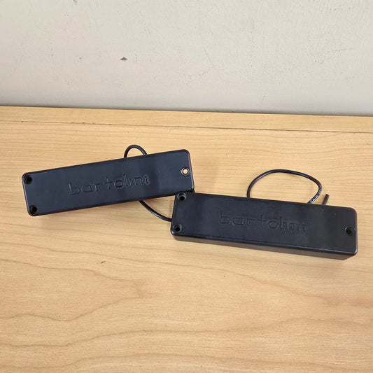 Bartolini P45J-T and P45P P4 Soapbar 5 String Bass Pickup Set