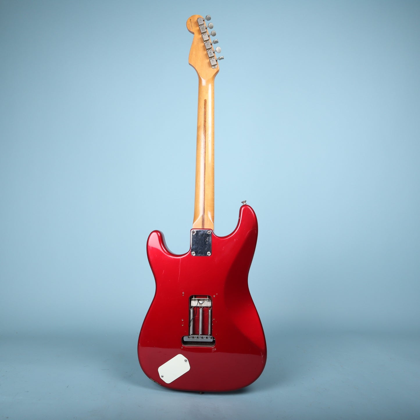 1998 Fender Deluxe Powerhouse Stratocaster Electric Guitar Red