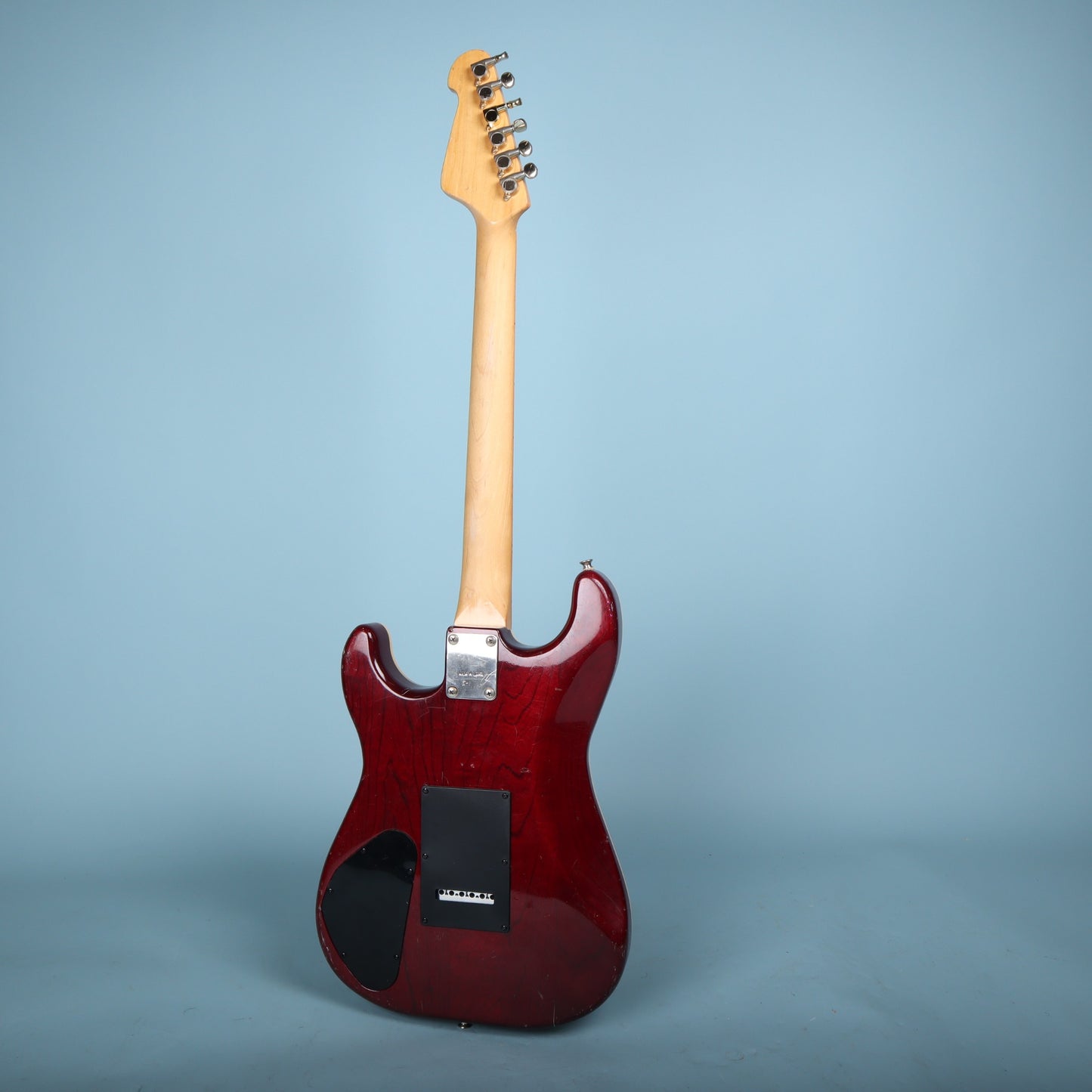 1980s LTD V Single Humbucker Electric Guitar Red Made in Japan