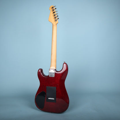 1980s LTD V Single Humbucker Electric Guitar Red Made in Japan