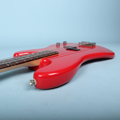 Memphis Precision Style Electric Bass Guitar Red Maple Neck