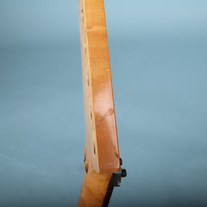 1980's Warmoth Birdseye Maple Explorer Guitar Neck Rosewood Floyd Rose Prep
