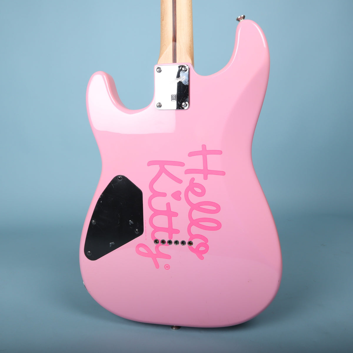 2006 Squier Hello Kitty Stratocaster Pink Electric Guitar