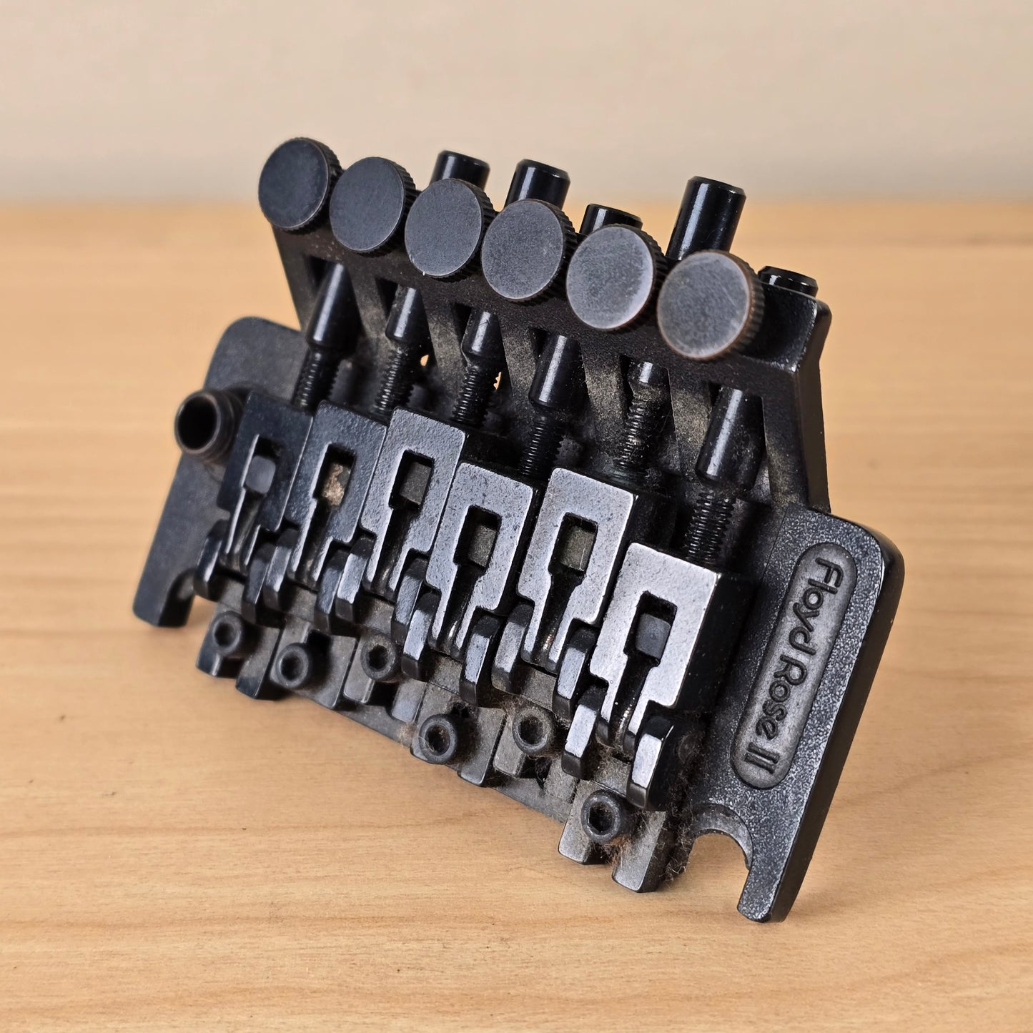 80’s Floyd Rose II Locking Tremolo Bridge Vibrato Black 34mm