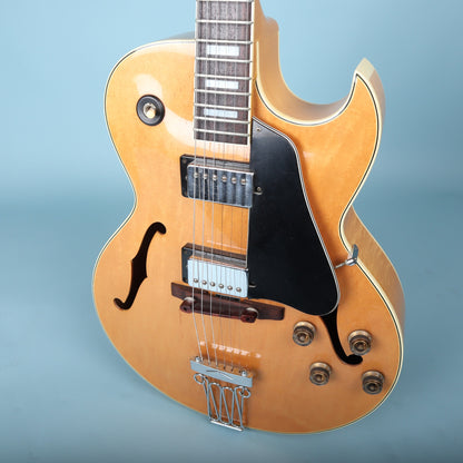 1981 Ibanez FA-100 Hollowbody Electric Guitar Natural