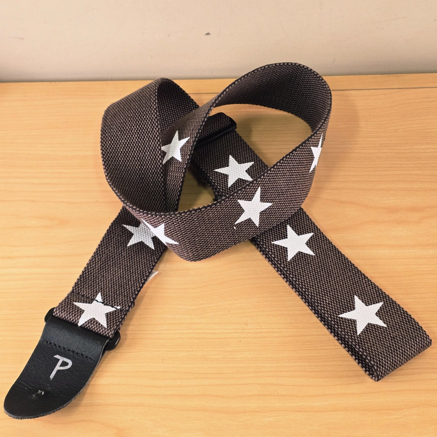 Perri's Leathers CWS20-6528 2" Polyester Guitar Strap - White Stars